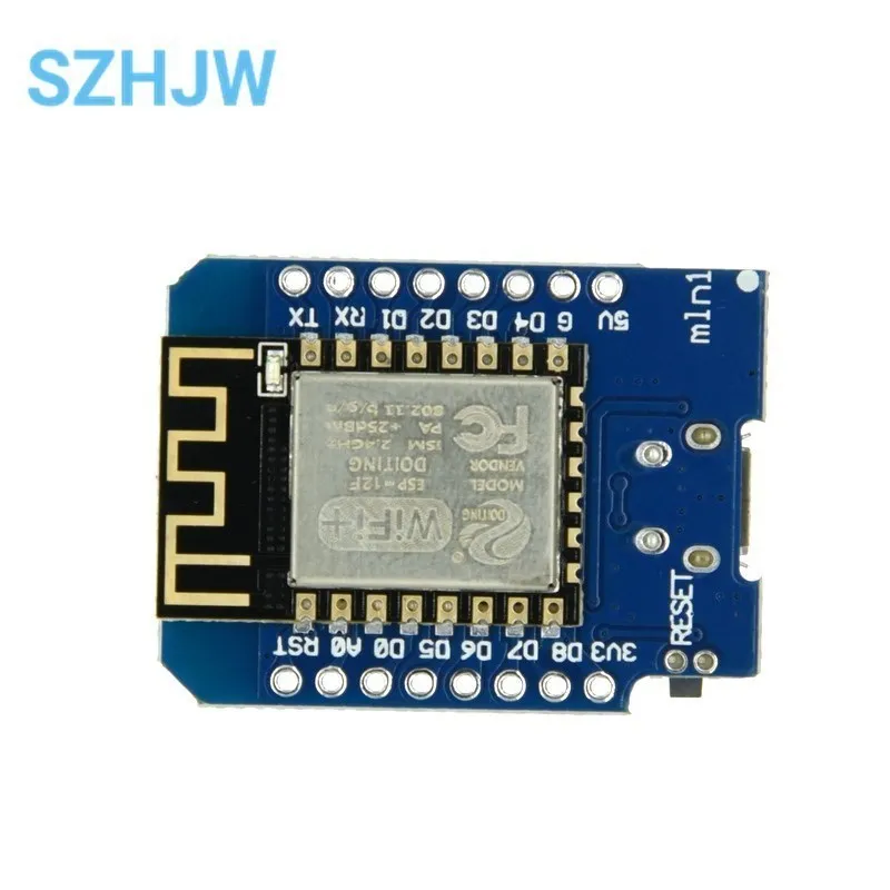 1-10 قطعة D1 Mini NodeMCU ESP8266 WiFi مجلس التنمية 4M بايت Lua IoT وحدة لـ WeMos ، اردوينو متوافق مع الإنترنت اللاسلكي