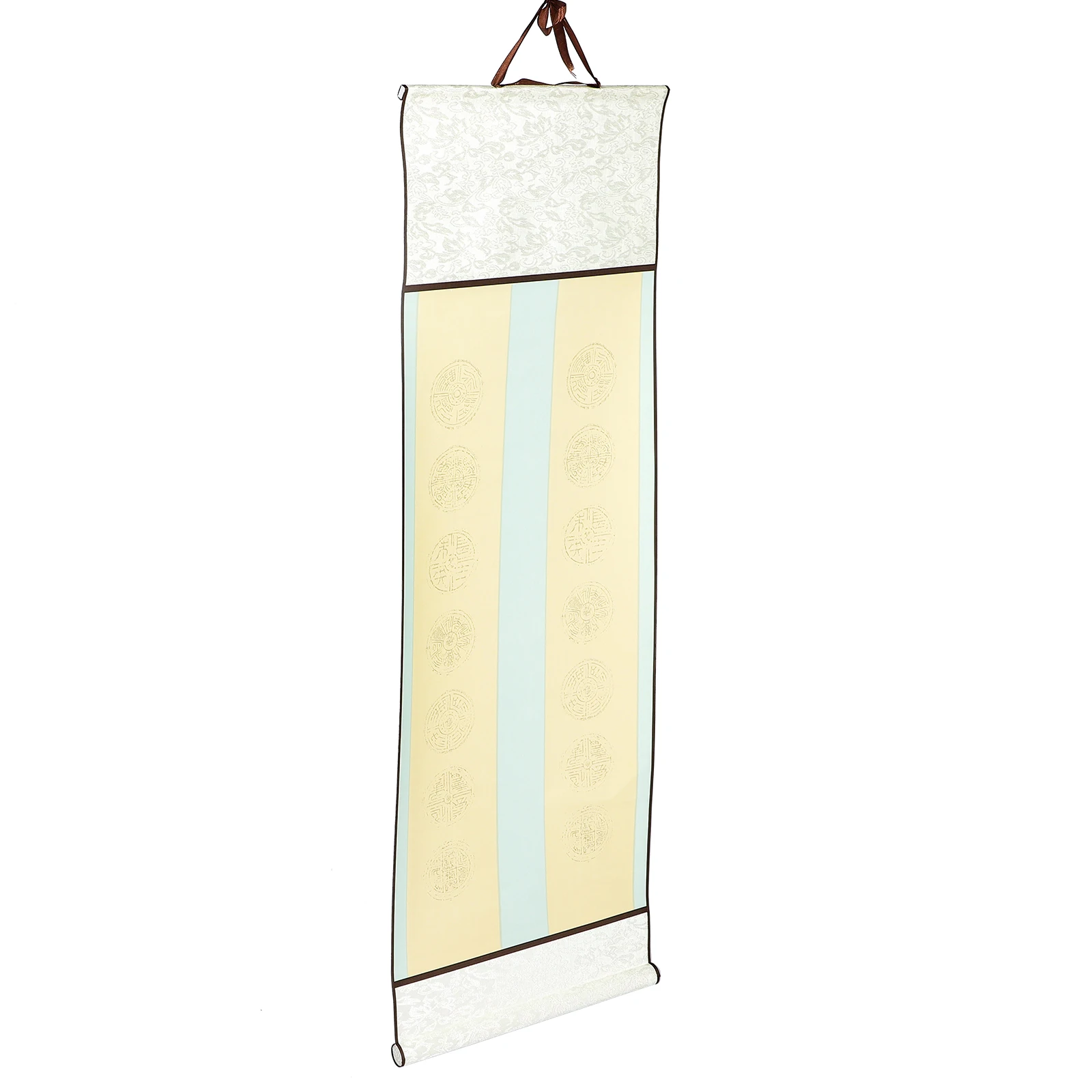 

Rice Paper Hanging Shaft Chinese for Writing Scroll Blank Calligraphy Painting Drawing