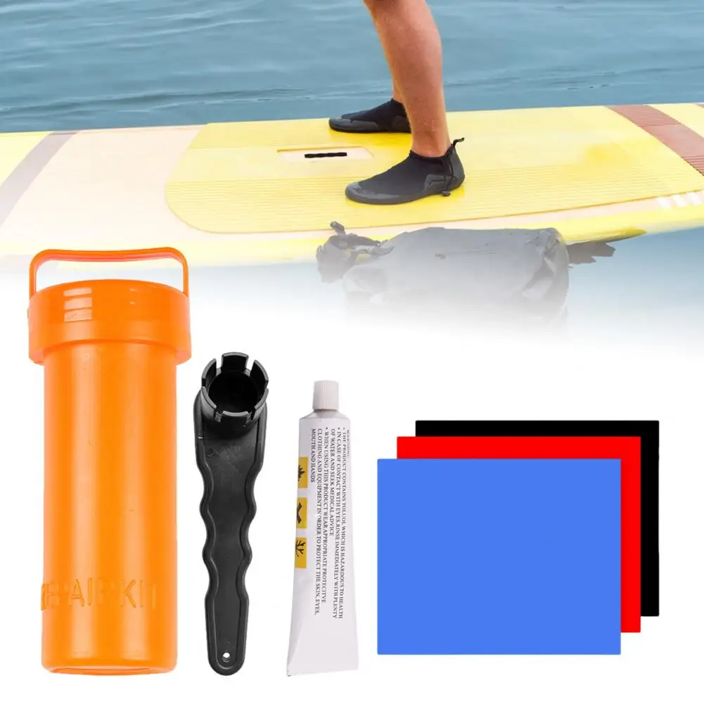 Inflatable Boat Repair Kit SUP Repair Kit Strong Adhesion Waterproof Paddleboard Inflatable Swimming Pool Repair Kit