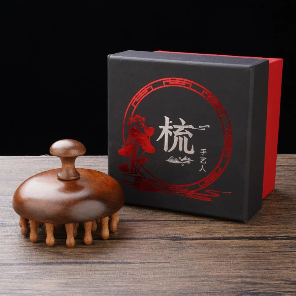 

Head Meridian Dredging Massage Comb Party Birthday Gift for Friends High-end Portable Practical Gift