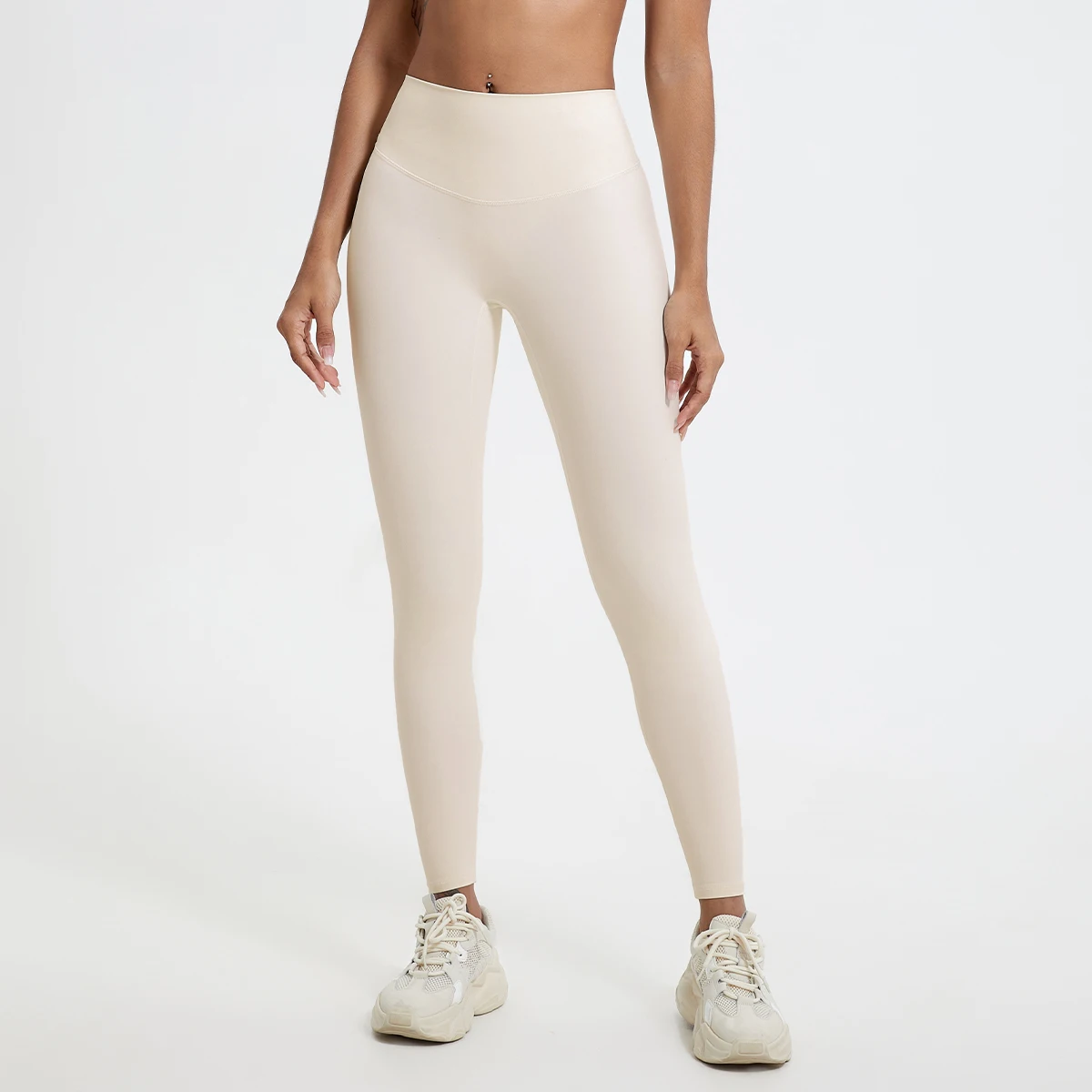 Sommer High-Waist Sweatpants für Damen: Hüftstraffende Gym-Leggings mit Bauchkontrolle, Laufhosen, Workout-Tights, Yoga-Hosen für Frauen – Detail 31