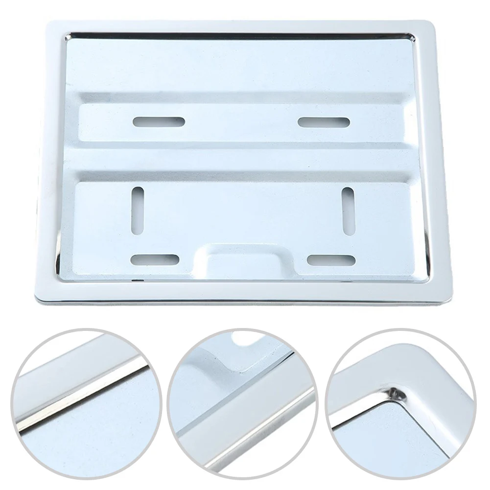 Motorcycle Accessory Stainless Steel Holder Stainless Steel Material Discoloration Resistant Legal Compliance Silver