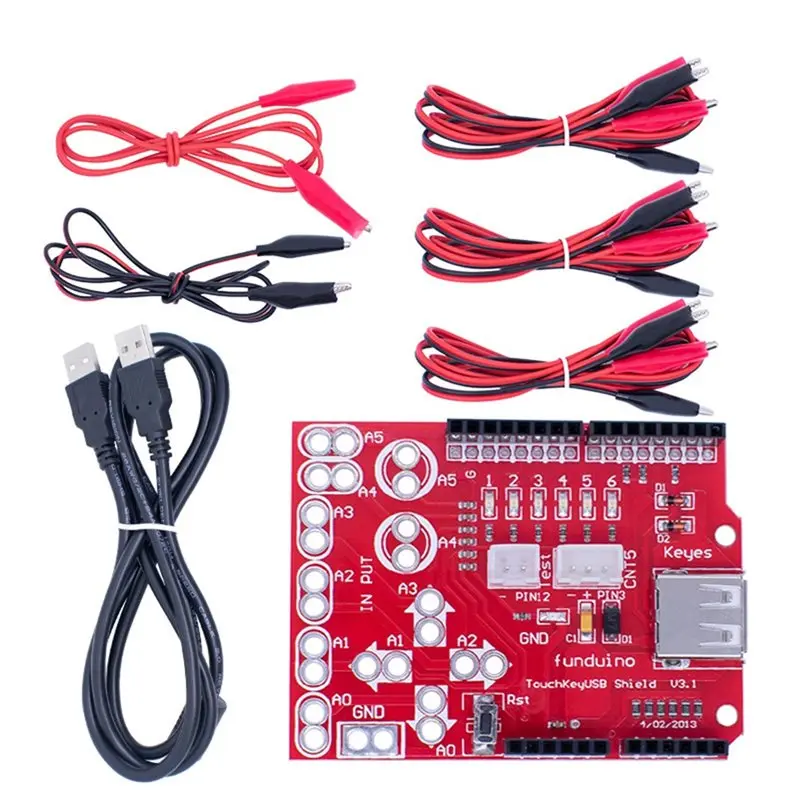 

N82R Analog Touch Key USB Board Keyboard Expansion Module For Arduino
