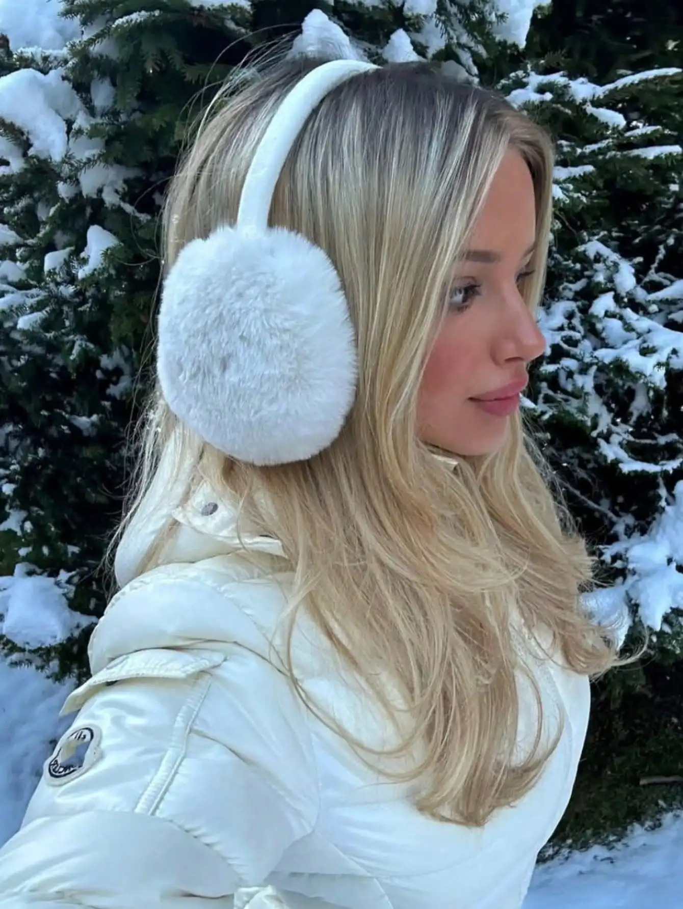 1 حزمة الشتاء غطاء للأذنين طوي رقيق آذان أفخم رقيق دفئا المرأة لطيف غطاء للأذنين مع أفخم الحرارة بطانة فروي الشتاء في الهواء الطلق #1