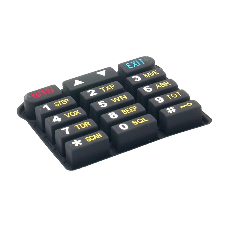 5pcs uv9r Walkie Talkie Tastatur Tastatur numerische Tastatur für Baofeng Zwei-Wege-Radio Ersatzteile