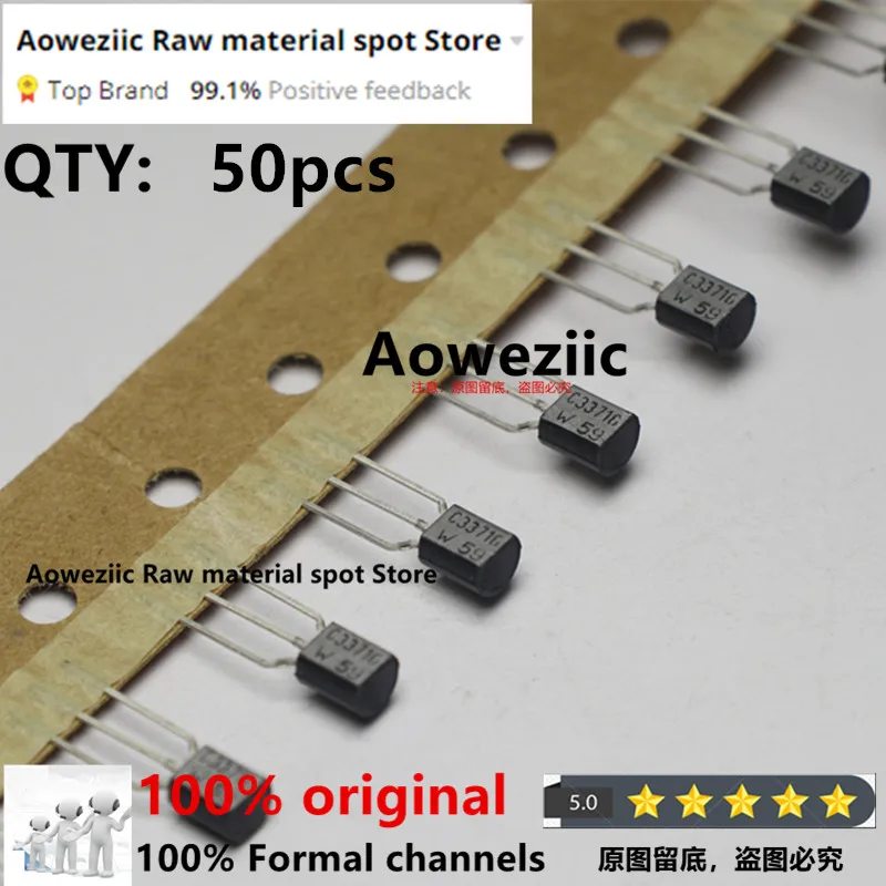 

Aoweziic 100% New Imported Original BC327-16 C32716 BC337-16 C33716 TO-92 Amplifier Transistor