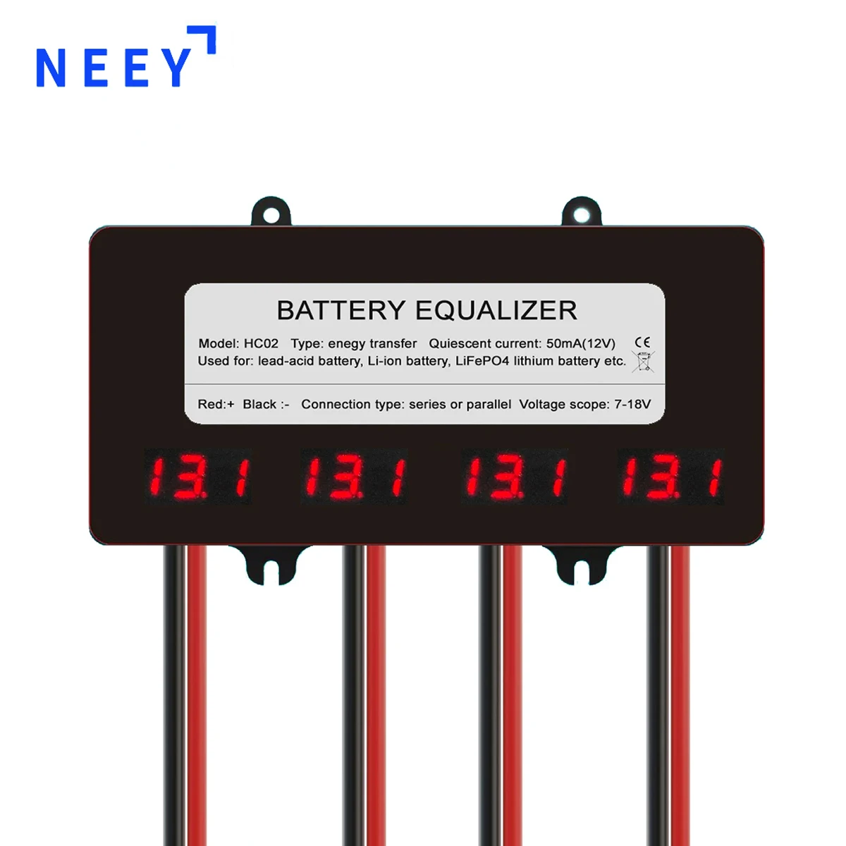 NEEY 5A Active Equalizer Balancer 3S 4S 5S 6S 7S 8S 9S 10S 12S 14S 15S 16S 17S 20S 21S Lifepo4/lipo/lto Battery Energy Capacitor