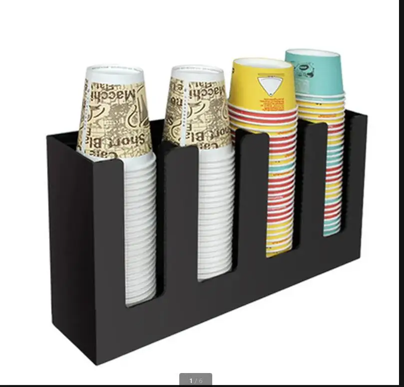 

Бамбуковый/черный, красный акриловый стеллаж для хранения, кофе, чайный магазин, подстаканник, много сеток, бытовая техника, одноразовая рамка для приема