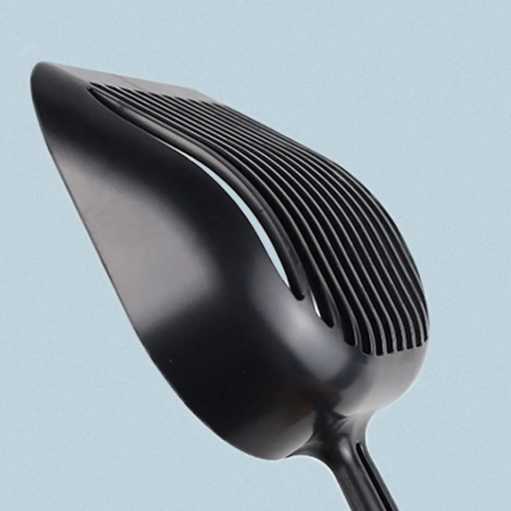 

2Pcs Plastic Litter Shovel Heavy Duty Lightweight with Fine Craftsmanship Smooth Texture Ideal for Cat Sand Kitten Poop Removal
