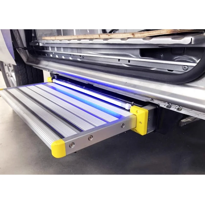 

RV Modified Flat Push Electric Step Suitable for Iveco Yufeng Hiace Sprinter Transit New Era Maxus V80 90 Car Accessories Parts