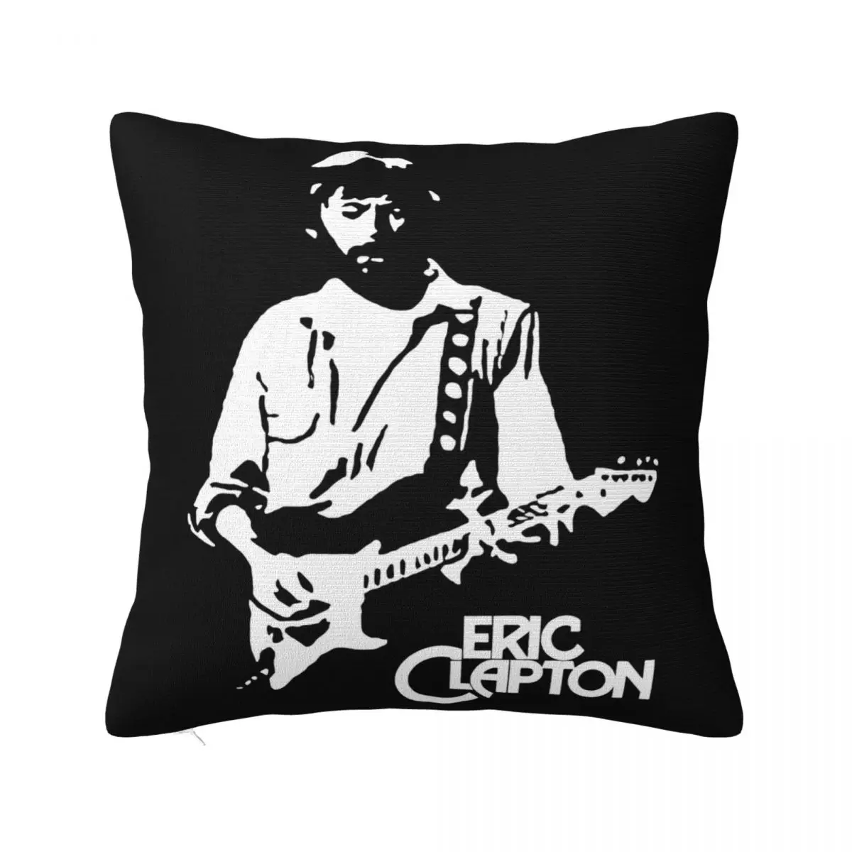 Eric Clapton Guitar Logo Music Legend Mens Black Size S To 3Xl Funny B Goth Pillow Case