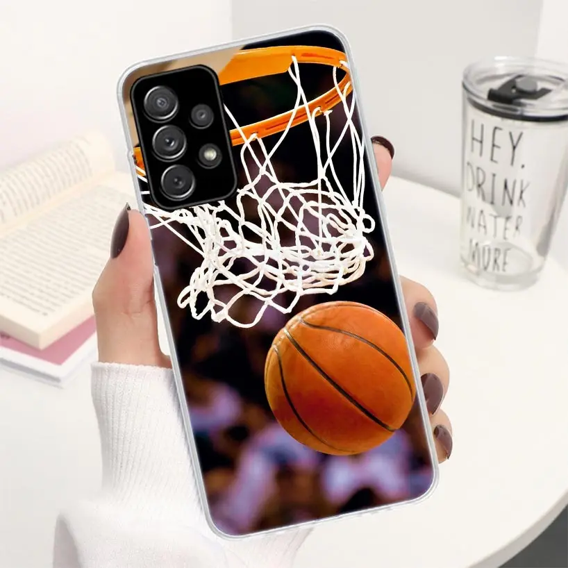 Basketball Basket Sports Phone Case For Samsung Galaxy A52 A53 A54 A55 A12 A13 A14 A15 A22 A23 A24 A25 A32 A33 A34 A35 A03S A04S image 6