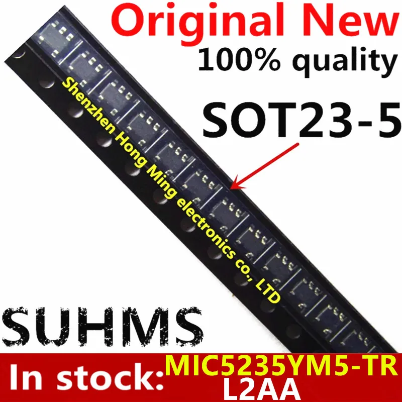 (10piece)100% New MIC5235YM5-TR MIC5235YM5 MIC5235 L2AA sot23-5