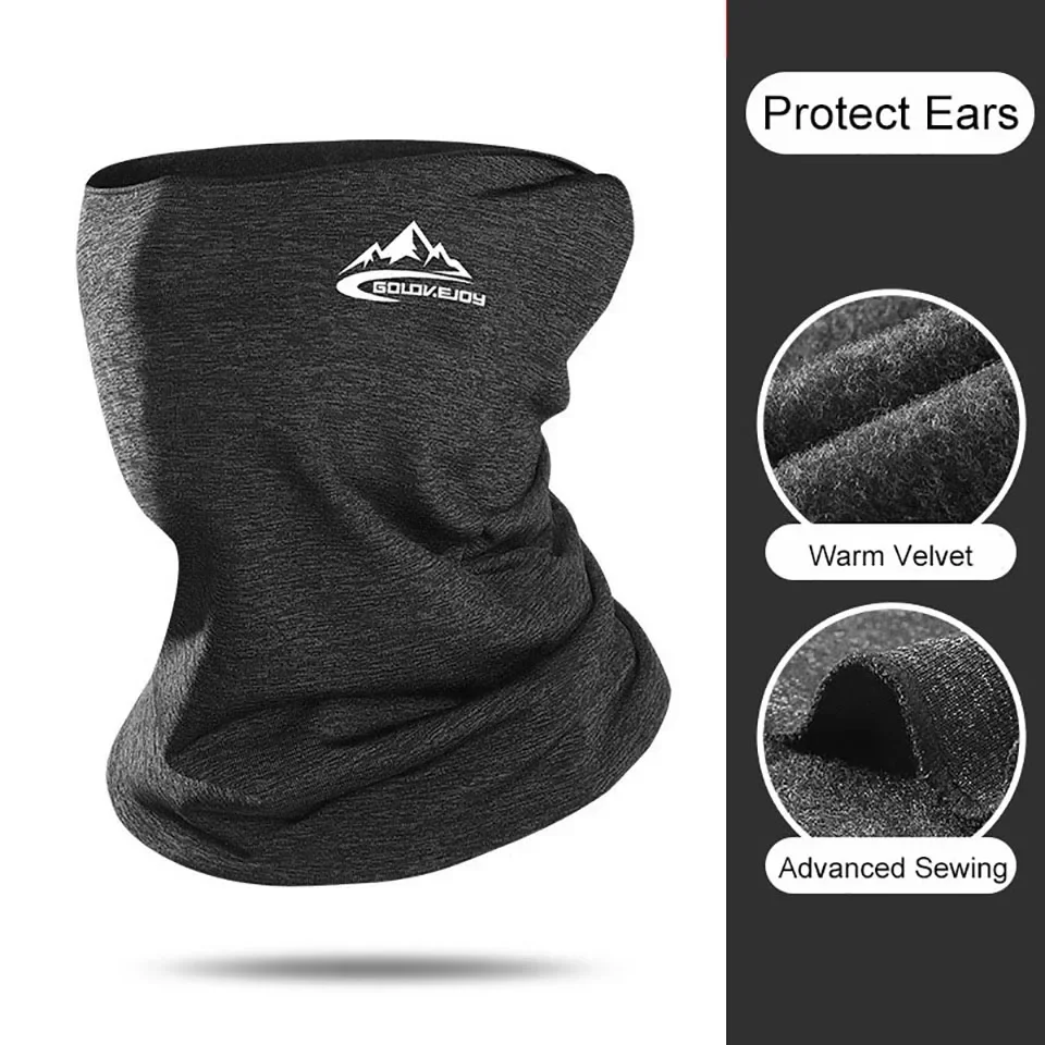 Outdoor Cycling Thermal Mask Nylon Windproof Warm Coldproof Skin-friendly Bandana