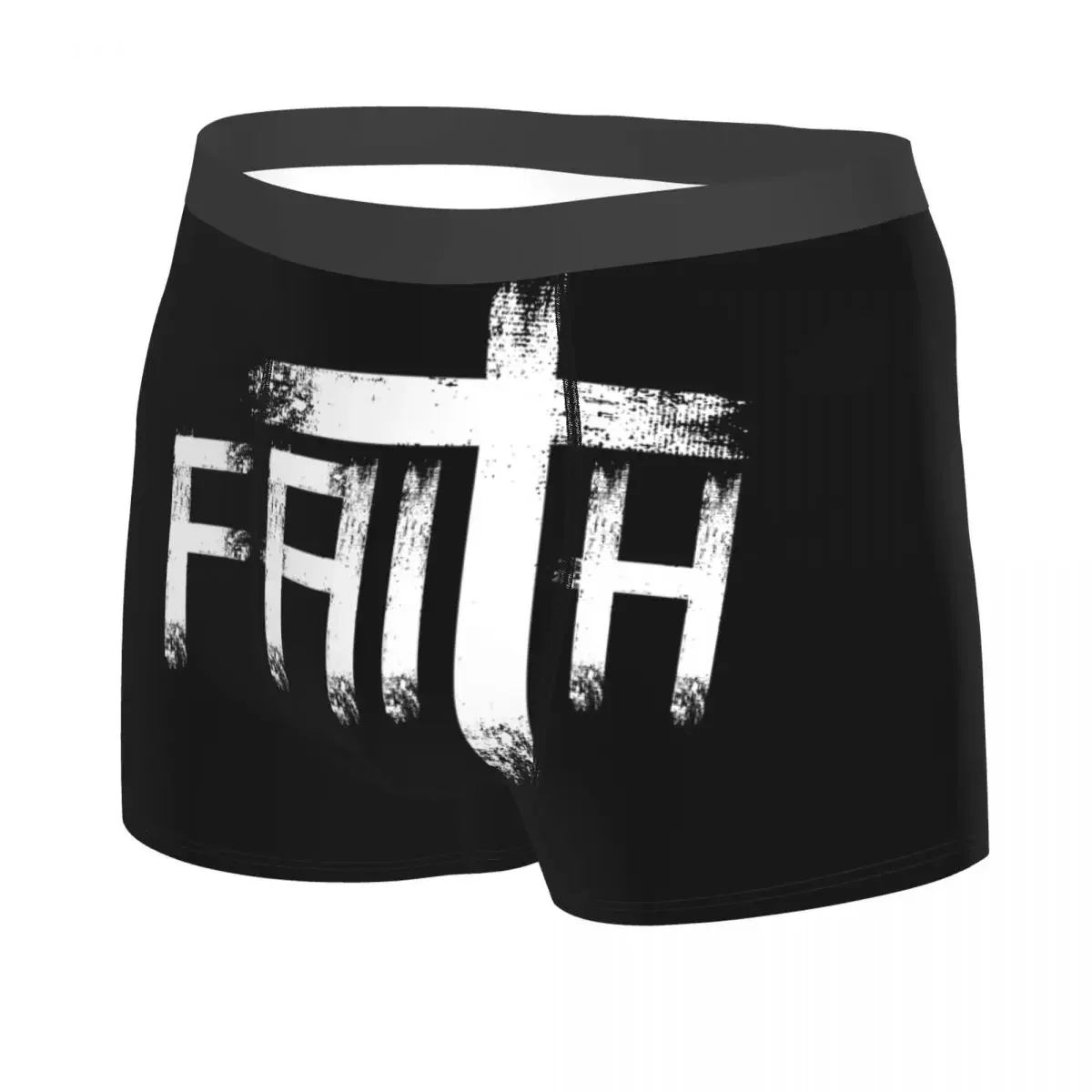 God Preacher Jesus Believer Christian Boxer Shorts Panties Male Underpants Stretch Faith Christianity Religious Briefs Underwear