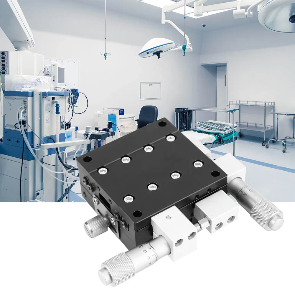 

Fine-Tuning Sliding Table 60x60mm LY60-LM XY Axes Trimming Linear Stage Manual Displacement Sliding Table Sliding Table