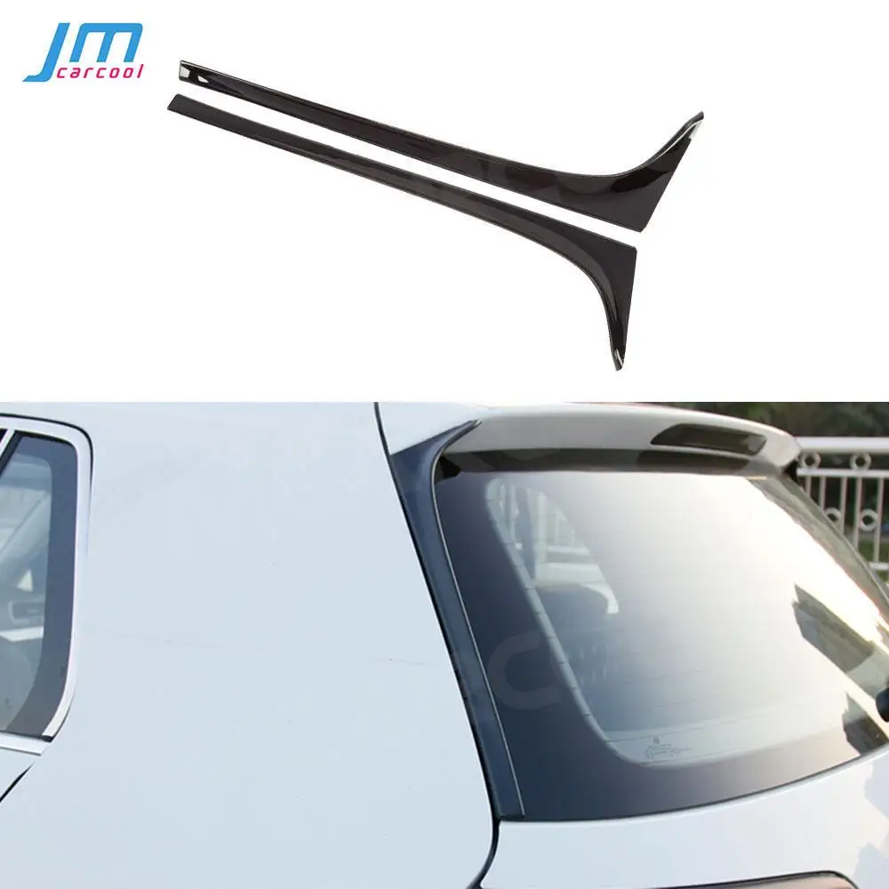 

Carbon Fiber Car Rear Trunk Spoiler Side Wing Lip Covers for Volkswagen Golf 7 MK7 Standard Not For GTI R 2014 2015 2016 2017