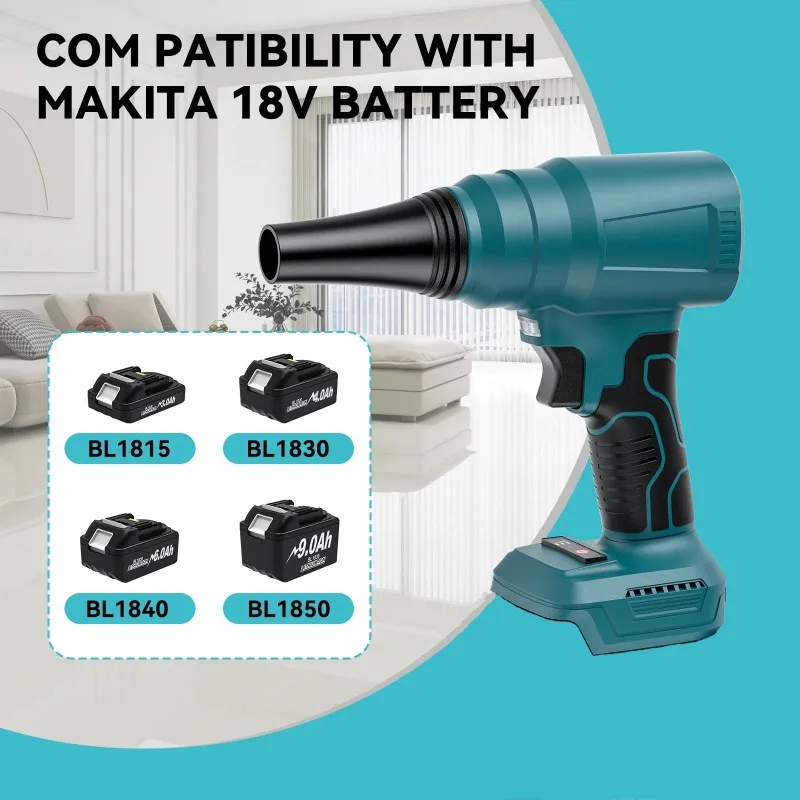 Для Makita 18 В беспроводной пылесос аккумулятор BL1830 BL1840 BL1850 BL1815 портативный электрический пылеочиститель аккумулятор для электроинструмента