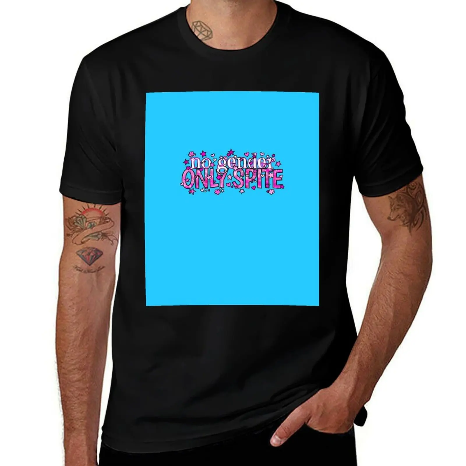 No Gender. Only Spite. T-Shirt Street Style Casual Tee Shirt T-Shirt