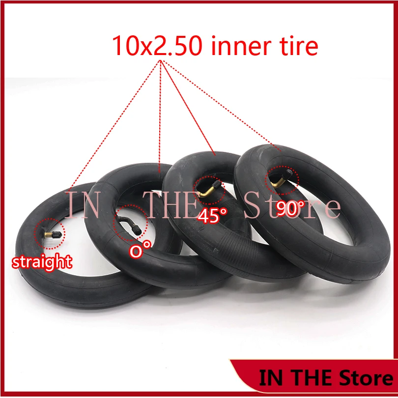 High-quality10 Inch Inner Tire 10x2.50  Tube 10*2.50  Camera for Electric Scooter Balancing Car Parts