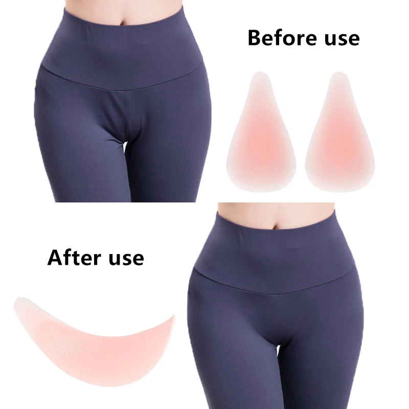 CAMEL Toe คอนซีลเลอร์ Reusable Traceless กาวที่มองไม่เห็นซิลิโคนสําหรับกางเกงขายาวผู้หญิงชุดว่ายน้ํา Activewear กันน้ํา Pad