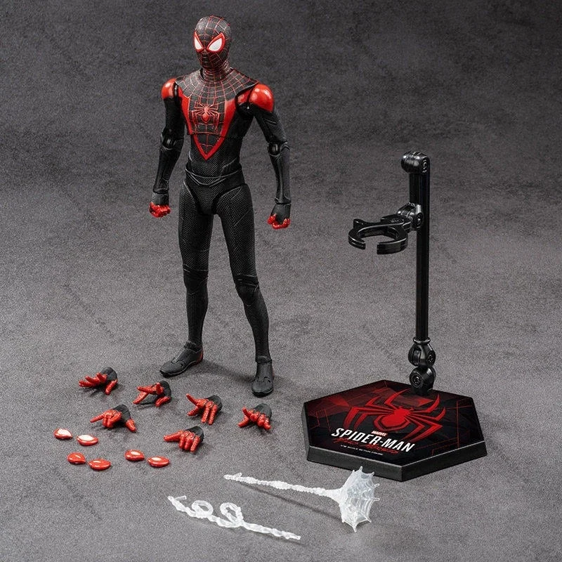 

В наличии: Фигурка ZDToys Человек-паук Майлз Моралес в классическом костюме, 18 см, коллекционная аниме-кукла, подарок для фанатов