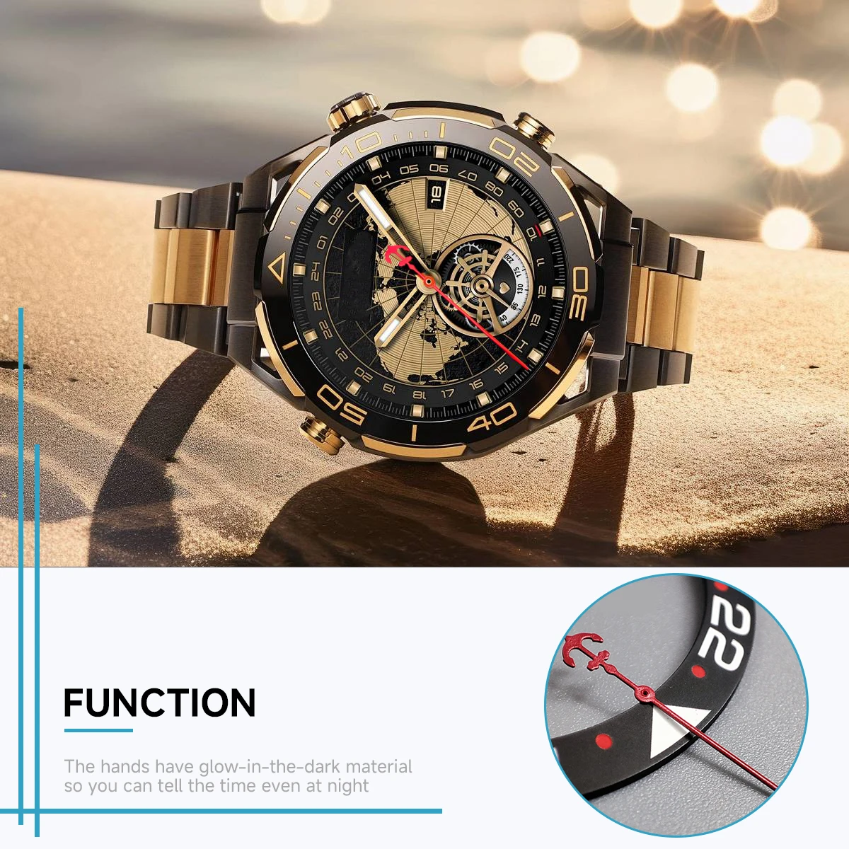 Modified Watch Hand for NH35/NH36/4R Movement Watch Pointer Anchor Shape Shape Pointers Parts Watch Repair Accessories