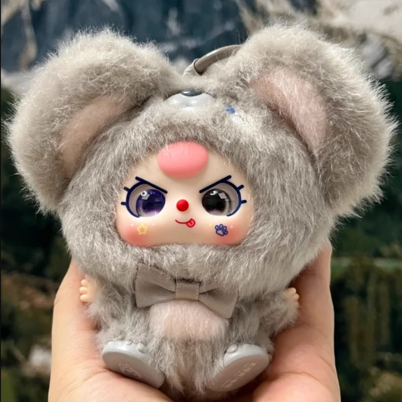 

Baby Three Mini Hug Series Виниловая плюшевая слепая коробка Игрушки Mystery Box Kawaii Аниме Фигурка Брелок Рюкзак Подвеска Кукла Декор Подарок