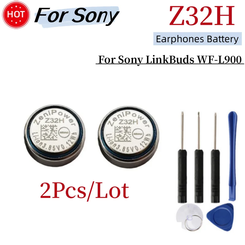 621733 Z32H Battery For SONY WF-SB700N WF-XB700 linkbuds WFL900 WF-L900 Charging BOX Case 3.7V 300mAh +Tools