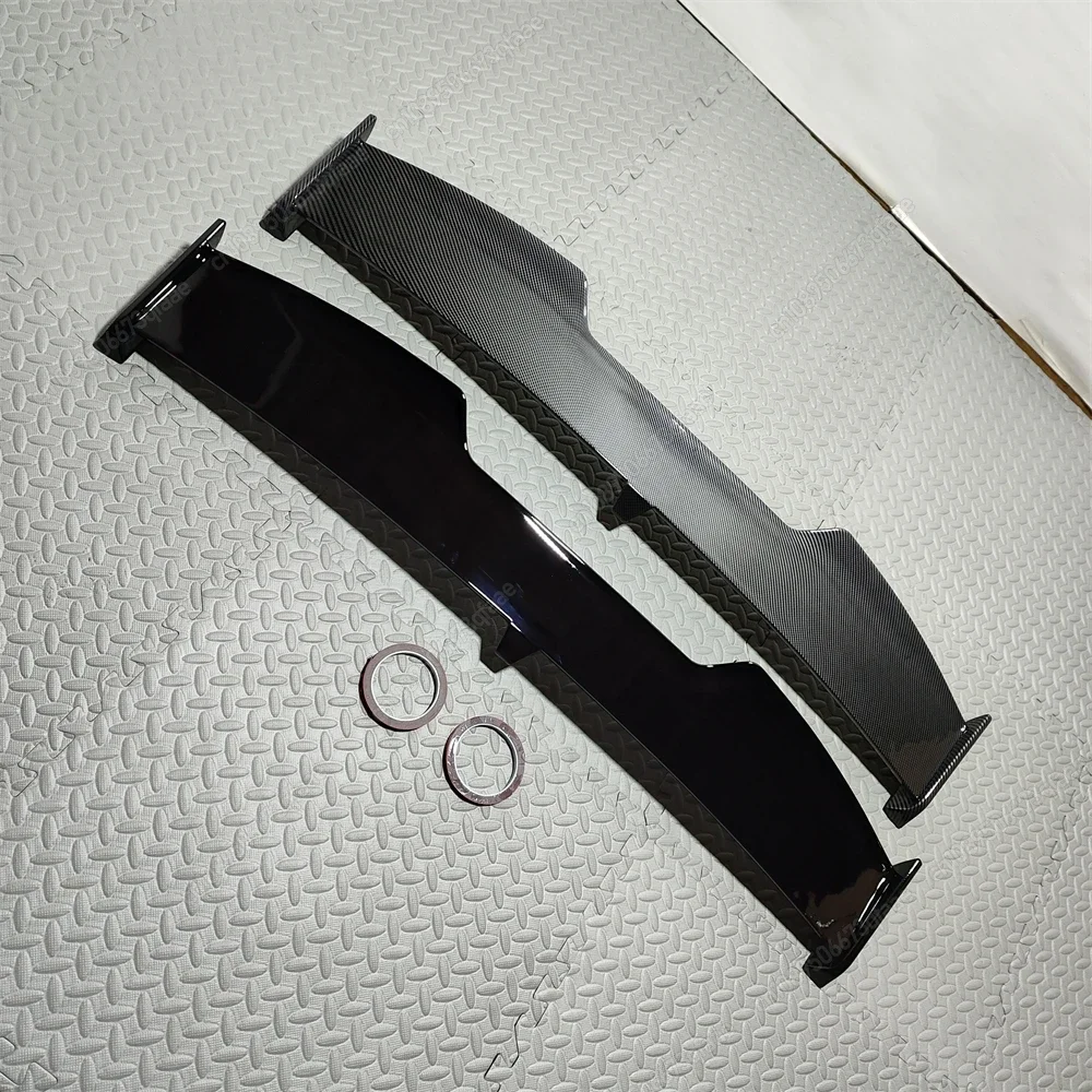 Car Rear Roof Window Trunk Lid Spoiler Wings Exterior Tuning For BMW X6 G06 M50i M50d M60i 30d 40d 40i 2019-2024 Gloss Black ABS
