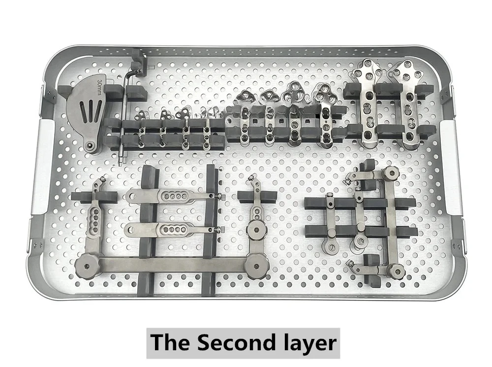 Orthopedic Surgery Traumatology Stainless Steel Bone Locking Tplo Plates Jig For Animals Dogs Veterinary Instrument