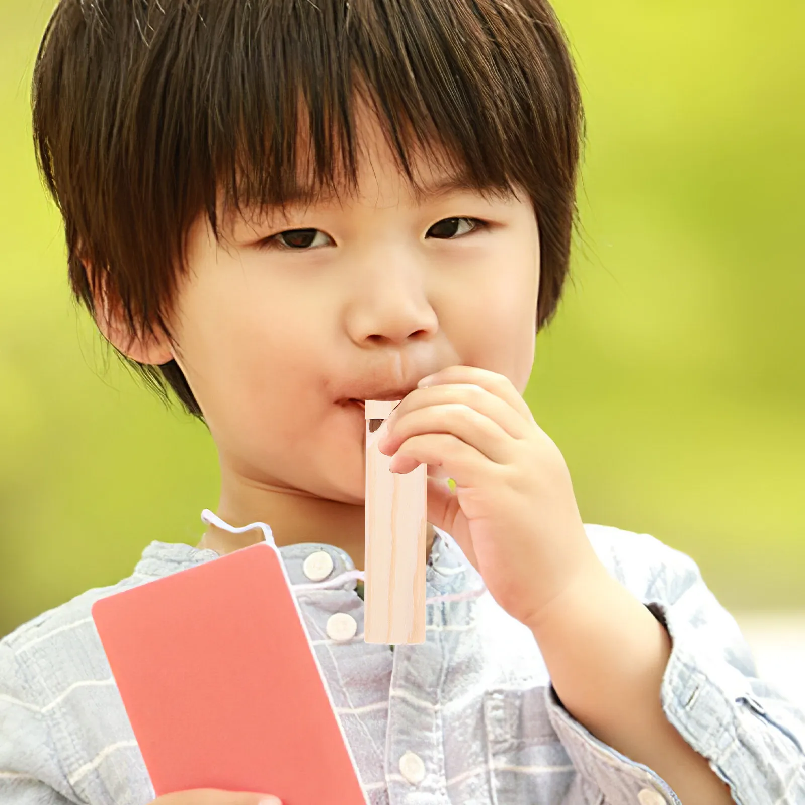 Wooden Train Whistle for Kids – DIY Paintable Educational Musical Toy, Eco-Friendly Solid Wood Whistle
