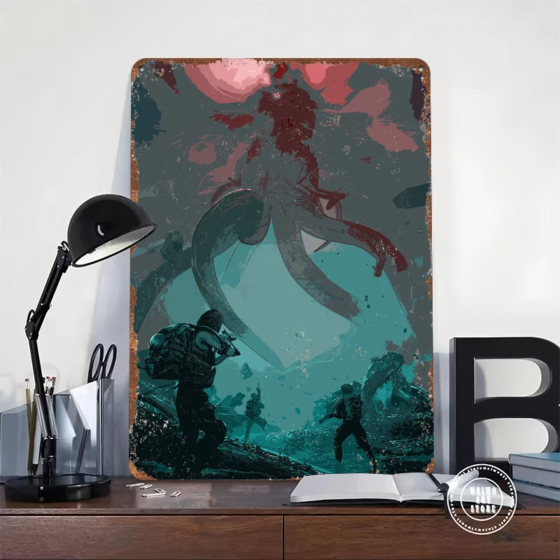Once Human Game Poster Customi - Retro Poster Gaming review and price