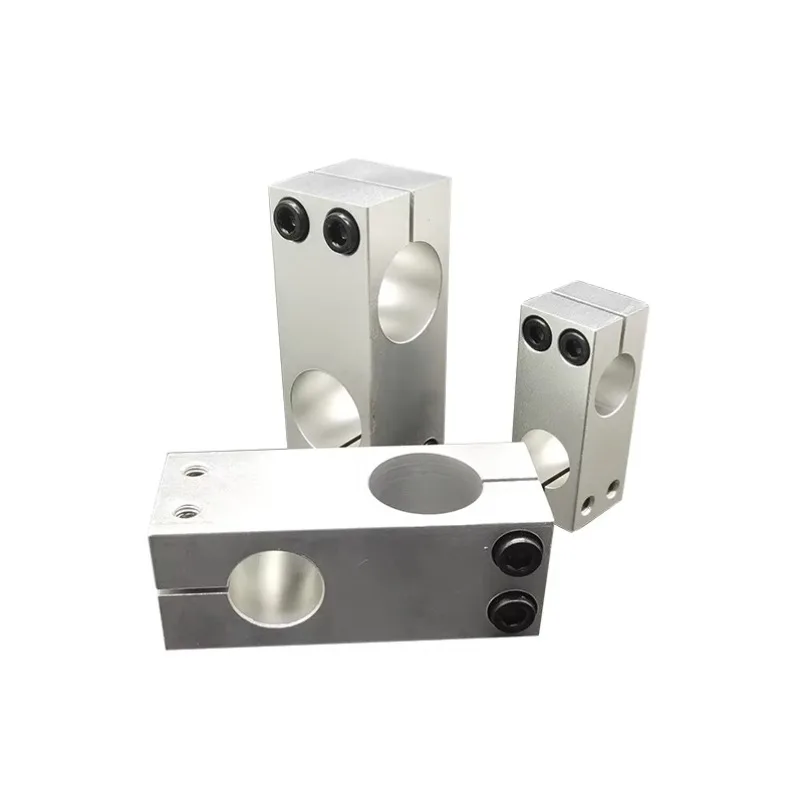 

Pillar fixing clip Aluminum alloy optical axis cross block Steel pipe fixing bracket