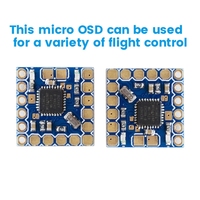 FPV Mini Micro-OSD Mini OSD for SP Racing CC3D Naze32 F3 F4 Flight Controller-ABVK
