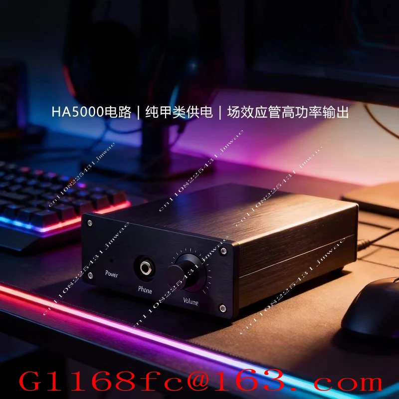 HA5000 Pure Class A Headphone Amplifier  Fully Discrete Sound Amp