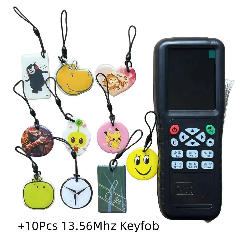 

X100 Icopy RFID Copier Met Volledige Decode Functie Smart Card Key 3 5 8 Versie Nieuwste Nfc Ic Id Duplicator reader Writer