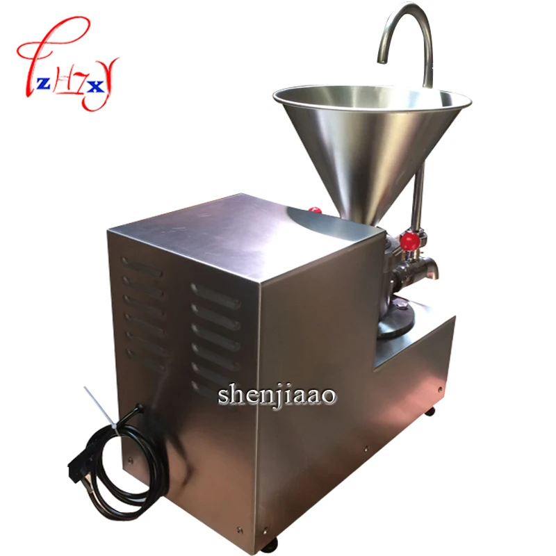 JMS60 수직 유화 콜로이드 밀 참깨 땅콩 버터 콜로이드 밀 콩 분쇄기 기계 참깨 가공 기계 2.2kw