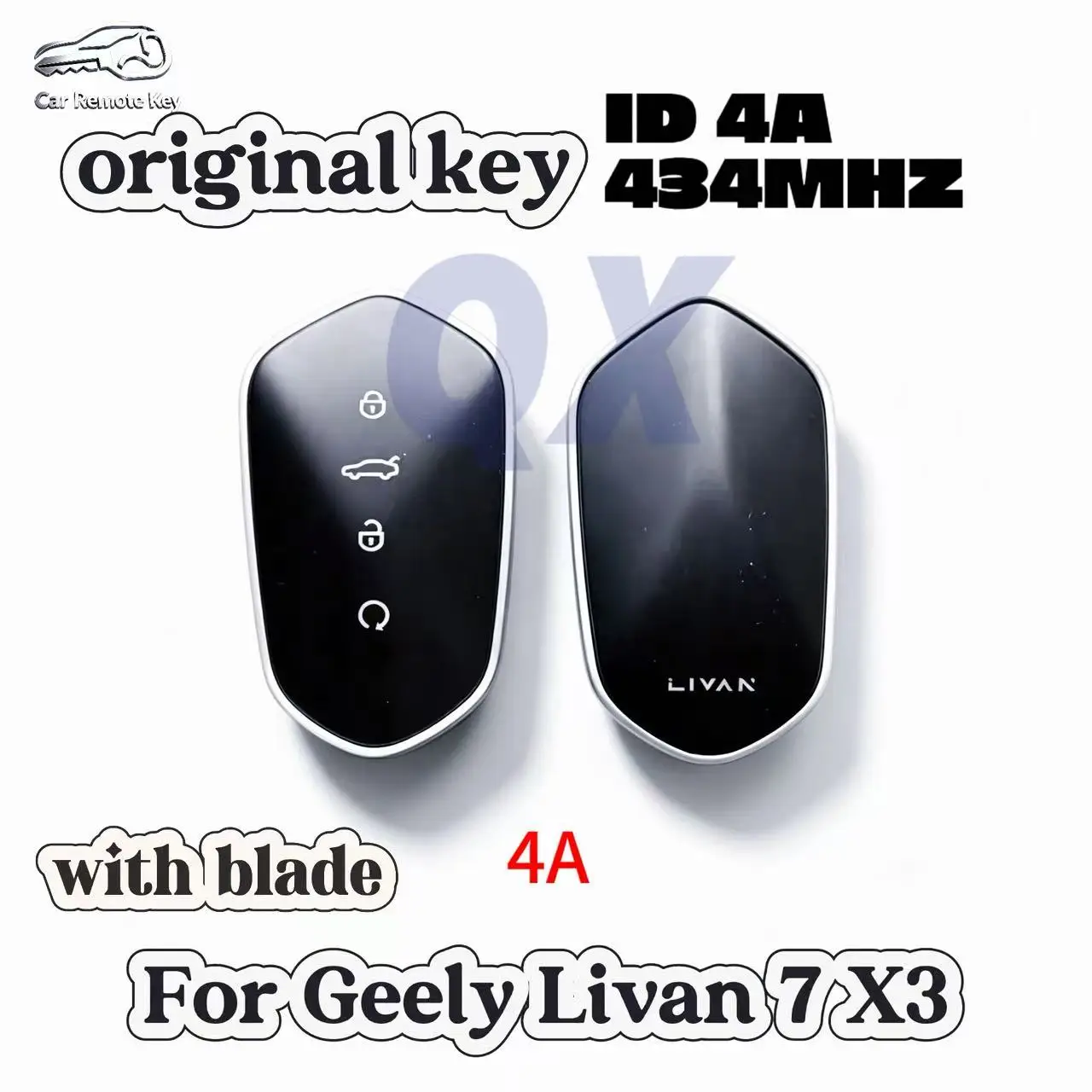 Original Smart Remote Key For Geely Livan 7 X3 2