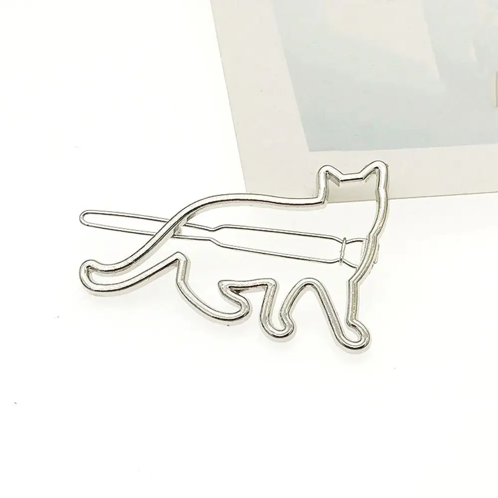 

Cat Shape Women Girl Fashion Jewelry Hair Clip Hairpin Hair Holder Hair Accessories