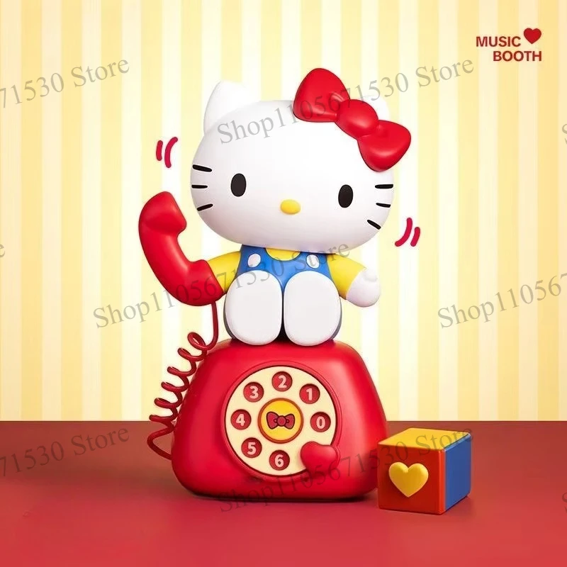 Kawaii Sanrio Hello Kitty Interesting Sports Telephone Shake Head Speaker Send To Girls Cute Birthday Gift Cartoon 2026 New