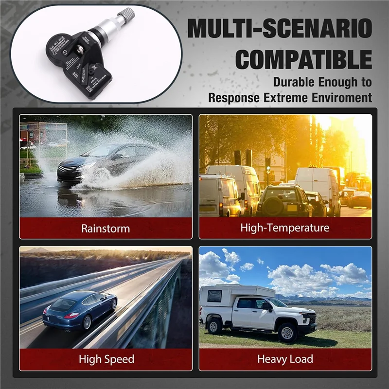 جديد TPMS 4X مستشعر مراقبة ضغط الإطارات 5Q0907275 5Q0907275B لسكودا بيتل جولف