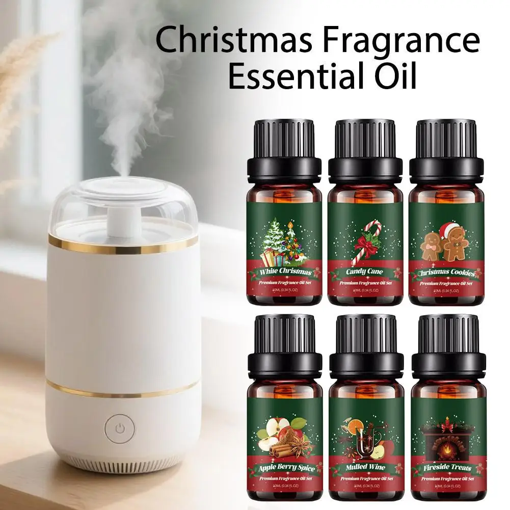 

10 мл эфирное масло для рождественской елки, рождественские духи, рождественский диффузор, подарки для рождественской вечеринки, рождественские W1I7