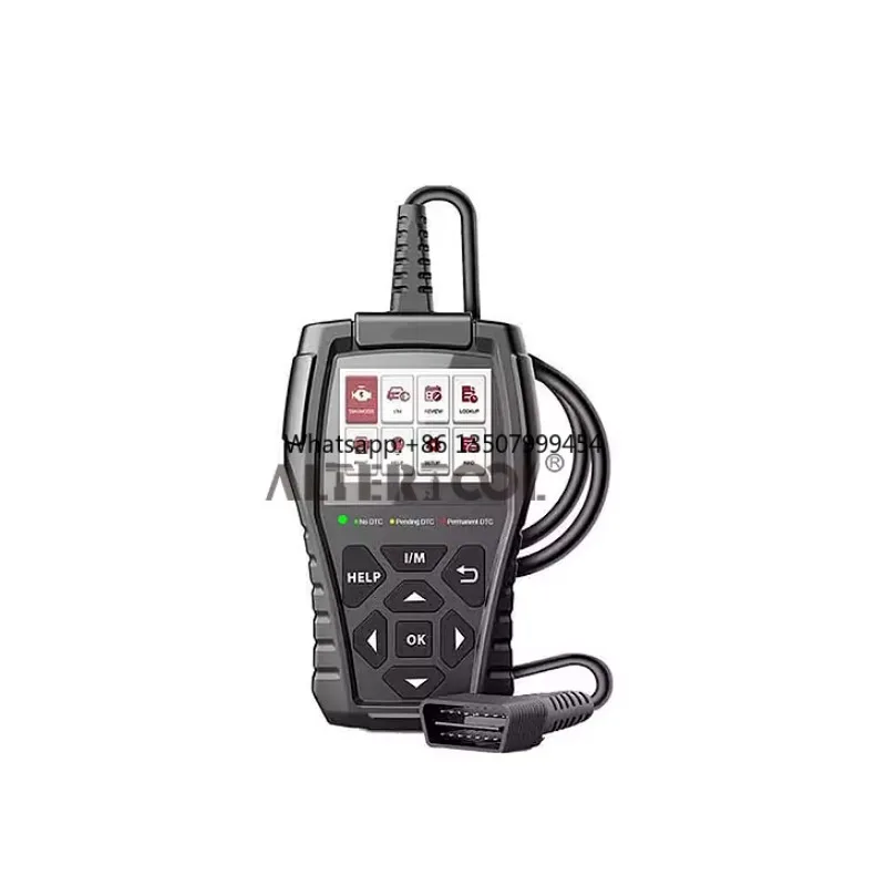 OBD2 Car Diagnostic Tool Auto Fault Code Reader Full System Scanner with WIFI USB LED Display for Engine Transmission ABS SRS