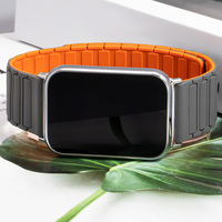 Silicone Magnetic Strap for Redmi Watch 4/5 Loop Band Bracelet for Xiaomi Mi Band 8 Pro/9 Pro Replacement Wristband Accessories