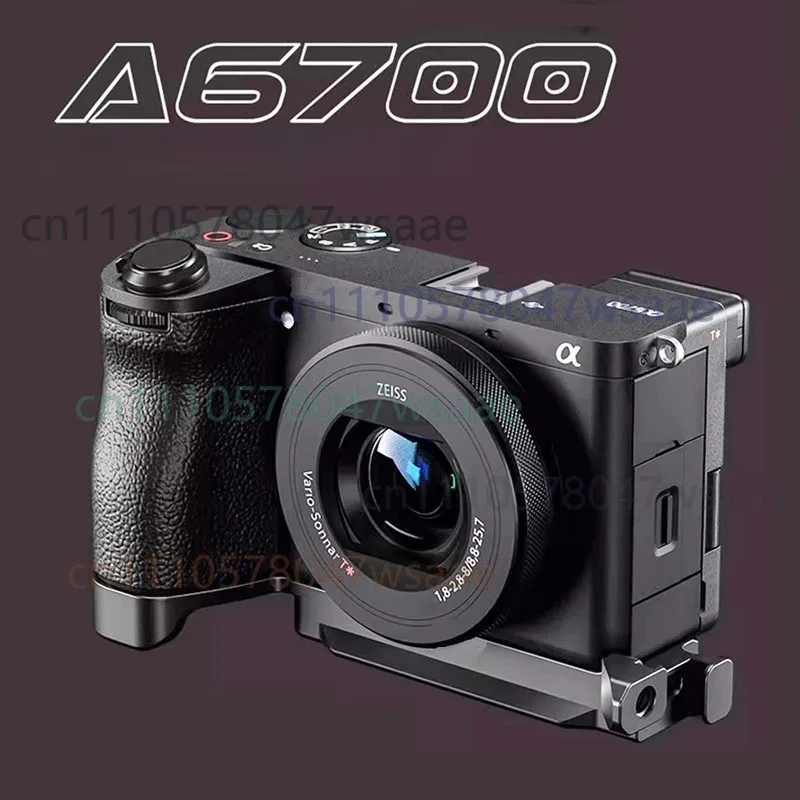 Quick Release Plate for Sony A6700 Camera Hand Grip Holder Bracket