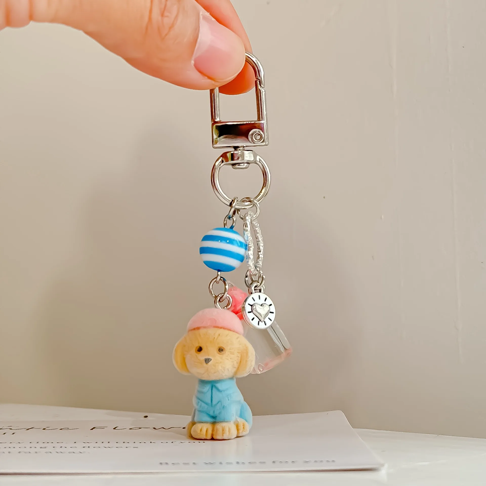 الكورية لطيف لطيف لطيف فروي الحيوان الصغير البطة جرو المفاتيح فتاة القلب بطة صفراء صغيرة كوالا أرنب الهاتف المحمول المعلقات #2