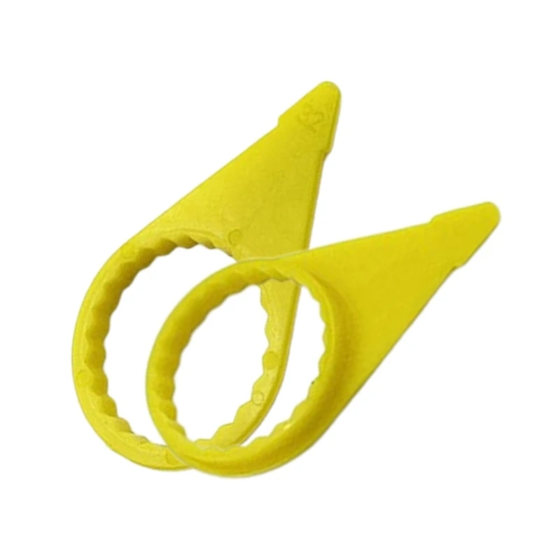 200Pcs Checkpoint Loose Wheel Lugs Nut Indicator for 32mm 33mm Nut HighsVisibility Yellow Wheel Check Indicator