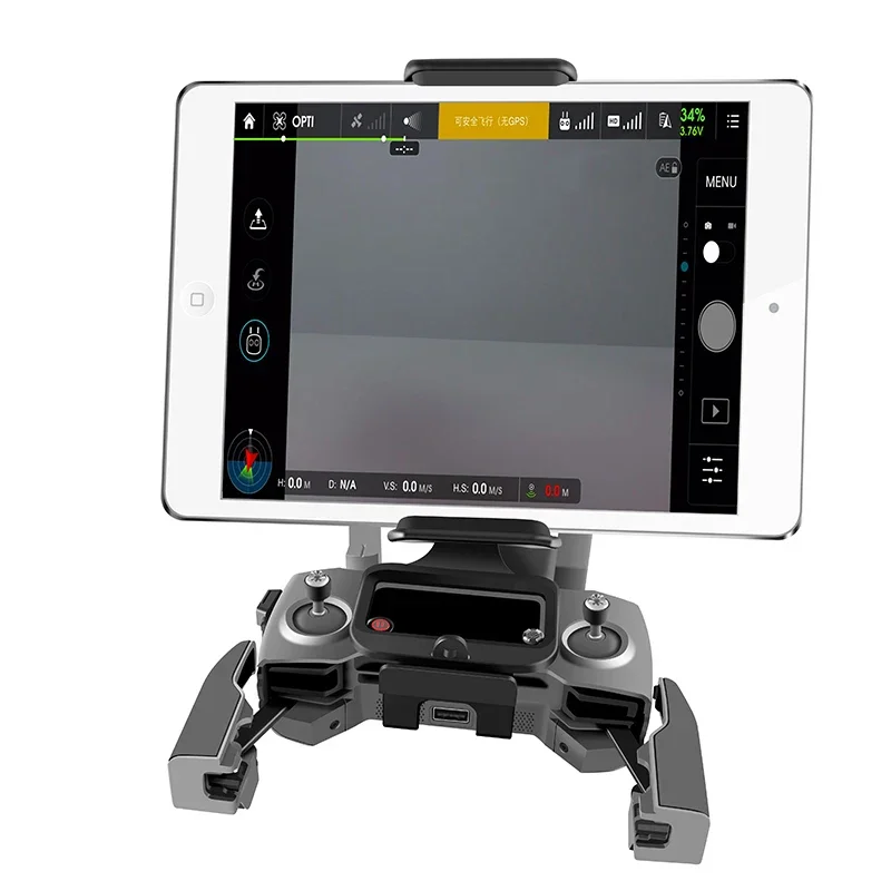 Remote Controller Holder Bracket Phone Tablet Front Bracket Holder for DJI Mavic Pro DJI Mavic Air Spark Mount Clip for iPad