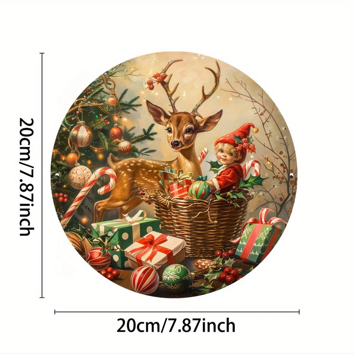 شعار دائري عتيق، ديكور حائط، مناسب للمنازل والمطاعم والمقاهي والكراجات وتصميم المهرجانات الممتعة